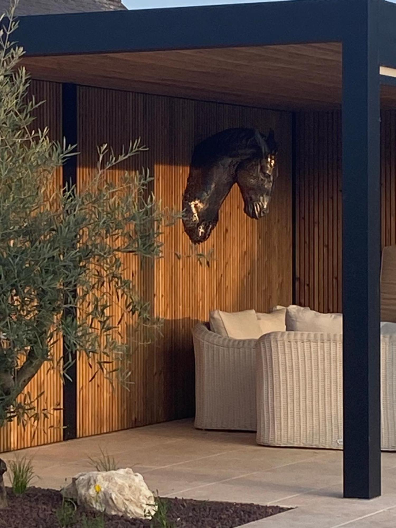 Le Cheval Bleu Hotel Larcay Exterior foto